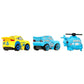 Coffret de 3 mini-voitures Disney Pixar Cars : Turbosky, Dinoco, Cruz et Flash McQueen
