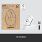 Logitech Lift for Business, Souris ergonomique verticale Bluetooth Blanc cassé