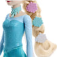 Elsa Disney Frozen Getting Ready Fashion Doll | Removable Skirt & Cape | 9 Accessories