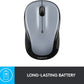 Logitech M325 Wireless Mouse | Designed-for-Web Scroll | 18-Month Battery | Unifying Receiver | Silver