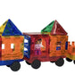 Mag-Genius Tiles Voiture Camion Train Coffret Rouge/Bleu