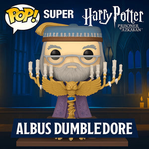 Funko Pop! Deluxe Albus Dumbledore with Podium #172 | Harry Potter Prisoner of Azkaban Vinyl Collectible Figure