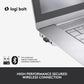 Souris sans fil Bluetooth Logitech Signature M650 L pour les entreprises, blanc cassé
