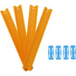Hot Wheels Track Builder Unlimited - Circuit droit de 1,2 m
