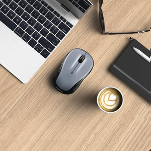 Logitech M325 Wireless Mouse | Designed-for-Web Scroll | 18-Month Battery | Unifying Receiver | Silver