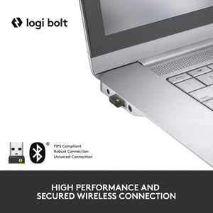 Clavier sans fil rétroéclairé Logitech MX Keys Mini pour entreprises, disposition américaine