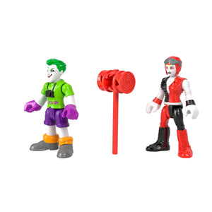 Imaginext DC Super Friends The Joker & Harley Quinn Figure Set | 2 Figures + Accessory