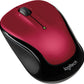 Logitech M325s Wireless Mouse | 1000 DPI | 18-Month Battery | 2.4GHz USB Receiver | Red