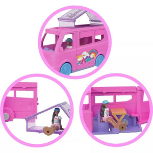 Barbie Mini Land Doll Playsets | Camper, Convertible, Taxi, Helicopter, Ice Cream & Bowling