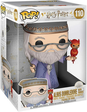 Figurine Funko Pop Albus Dumbledore avec Fumseck 25 cm