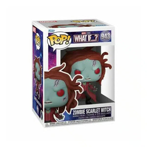 Funko Pop! Marvel : Et si ? Sorcière Rouge Zombie