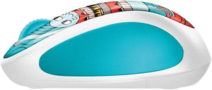 Logitech m317c Wireless Mouse Skate Burger Doodle Collection