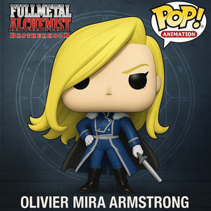 Funko Pop! Animation : Fullmetal Alchemist: Brotherhood - Oliver Mira Armstrong