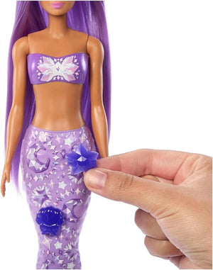 Barbie Colour Reveal Mermaid Doll | Colour-Change Water Reveal | 32.8cm | Ages 3+