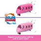 Coffret de jeu interactif Mini Barbie Land (5 pièces) avec poupée de 3,8 cm