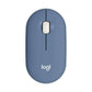 Souris sans fil Logitech Pebble, Bluetooth, bleuet