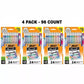 Crayons mécaniques BIC Xtra Sparkle multicolores n° 2 – Lot de 24 – 0,7 mm