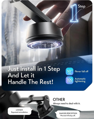 LISEN Car Phone Holder Smart Auto-Suction