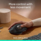 Souris trackball sans fil Logitech MX Ergo Plus avec support inclinable supplémentaire de 10 à 30°