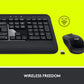 Ensemble clavier et souris sans fil Logitech
