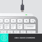 Clavier sans fil rétroéclairé Logitech MX Keys Mini pour entreprises, disposition américaine