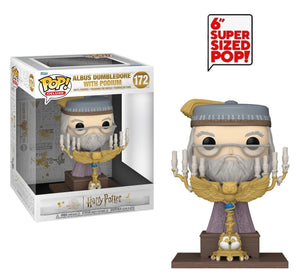 Funko Pop! Deluxe Albus Dumbledore with Podium #172 | Harry Potter Prisoner of Azkaban Vinyl Collectible Figure