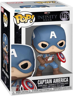 Funko Pop! Captain America #1476 | Marvel Infinity Saga Vinyl Collectible Figure