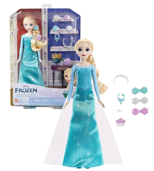 Poupée mannequin Elsa de La Reine des Neiges (Disney) et accessoires
