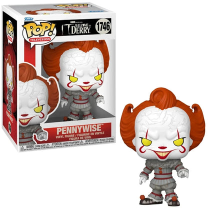 Funko Pop! Pennywise | It Welcome to Derry Television Vinyl Collectible Figure | 12.4cm