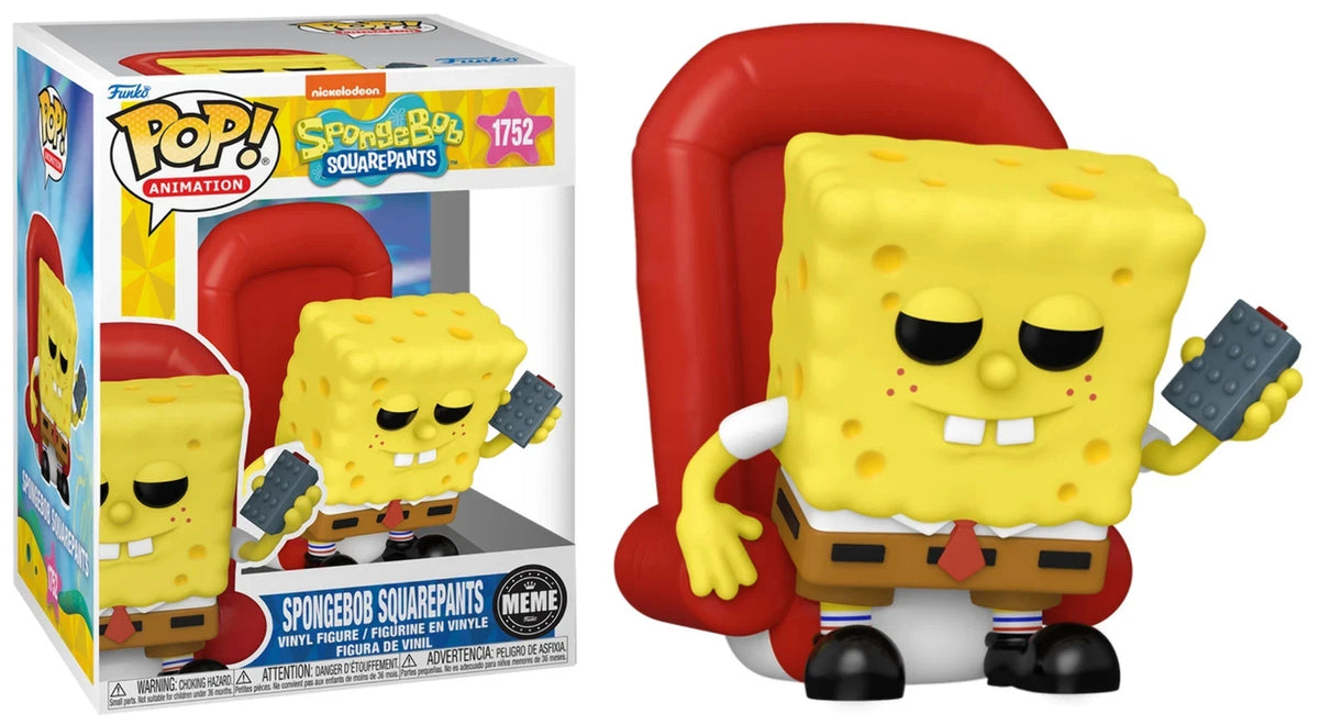Funko Pop! SpongeBob SquarePants | Pop! Premium Memes Vinyl Collectible Figure