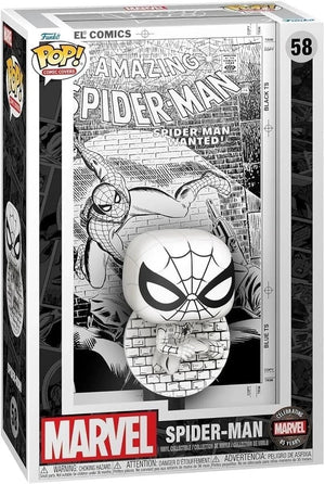 Funko Pop! Comic Cover The Amazing Spider-Man | Marvel Vinyl Figure with Display Case