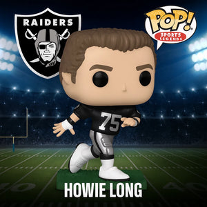 Funko Pop! Howie Long #151 | NFL Legends Raiders Vinyl Collectible Figure