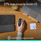Souris trackball sans fil Logitech MX Ergo Plus avec support inclinable supplémentaire de 10 à 30°