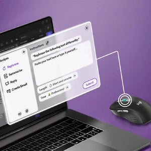 Souris sans fil Logitech Signature AI Edition M750