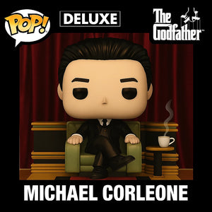 Funko Pop! Deluxe Michael Corleone #1522 | The Godfather Part II Movies Vinyl Collectible Figure