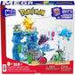 MEGA Pokémon Aquatic Adventure Building Set | 319 Pieces, Squirtle, Psyduck & Finneon