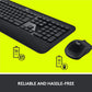 Ensemble clavier et souris sans fil Logitech