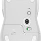 Souris sans fil Logitech Signature M650 L gauche, format standard, blanc cassé