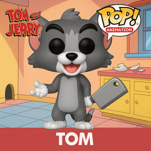 Funko Pop! Tom | Tom and Jerry Animation Vinyl Collectible Figure