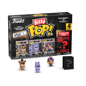 Funko Bitty Pop! Freddy, Bonnie & Balloon Boy 4-Pack | Five Nights at Freddy's + Mystery Figure