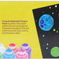Peinture lavable pour enfants Crayola, 10 couleurs néon, flacons de 59 ml (2 oz) 54-2390