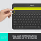 Clavier sans fil multi-appareils Logitech K480, Bluetooth, noir