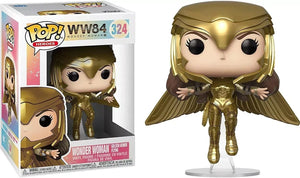 Funko Pop! Heroes 1984 Wonder Woman Gold Flying Pose #324