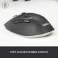 Logitech M720 Triathlon Multi-Device Wireless Mouse | Hyper-Fast Scroll | Bluetooth & Unifying | Logitech Flow | Black