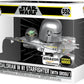 Funko Pop! Ride Super Deluxe : Star Wars The Mandalorian dans le chasseur stellaire N1 Grogu