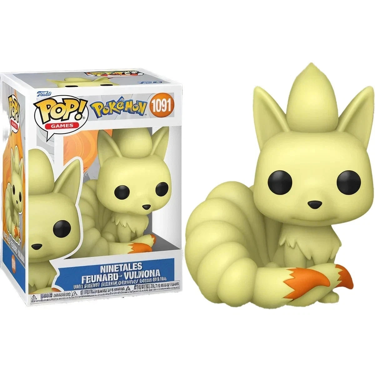 Funko Pop! Ninetales | Pokémon Games Vinyl Collectible Figure