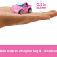 Coffret de jeu interactif Mini Barbie Land (5 pièces) avec poupée de 3,8 cm