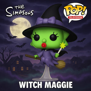 Funko Pop! Télévision : Les Simpson - Maggie la sorcière
