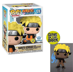 Funko Pop! Animation : Naruto Uzumaki - Figurine phosphorescente Funko Exclusive n° 1318