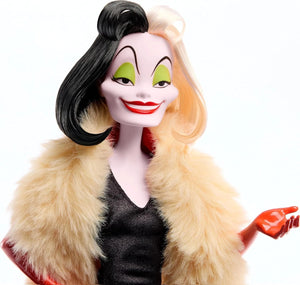 Disney Villains Fashion Dolls 3-Pack | Evil Queen, Cruella de Vil & Yzma | Ages 3+